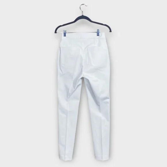 NWT Spanx On-The-Go Slim Straight Pant Classic White, Size Extra Small Tall - Picture 6 of 8